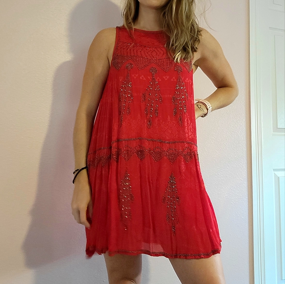 Free people beaded party dress
